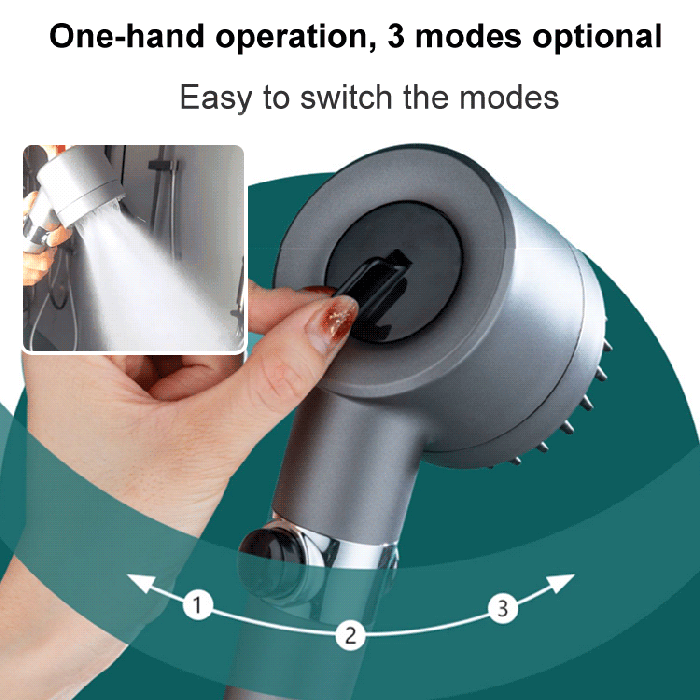 Słuchawka prysznicowa – PowerSpray – zwiększone ciśnienie – doświadczenie spa