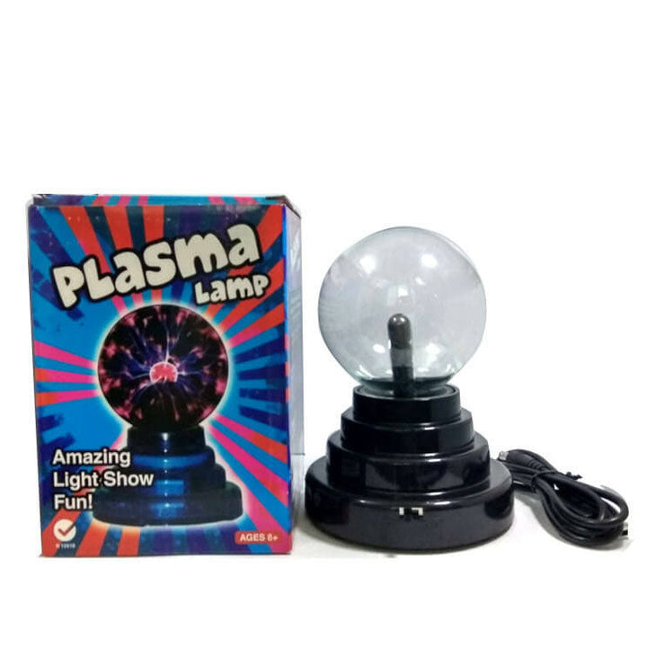 Magiczna elektrostatyczna kula jonowa lampa nocna z efektem błysku