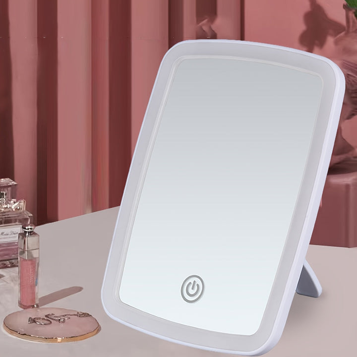 BloomMirror - Elegan lusterko do makijażu LED z ładowaniem USB