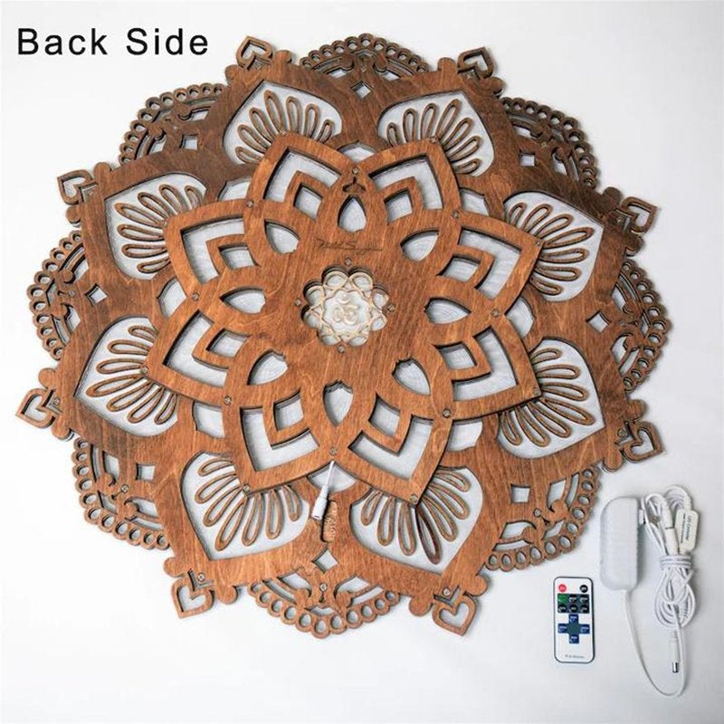 Lampka nocna LED Mandala Yoga Room