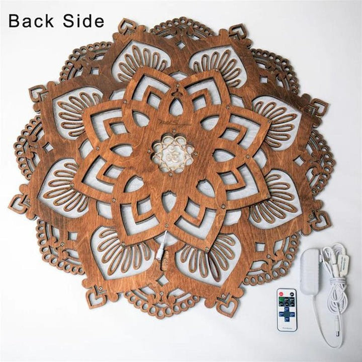 Lampka nocna LED Mandala Yoga Room
