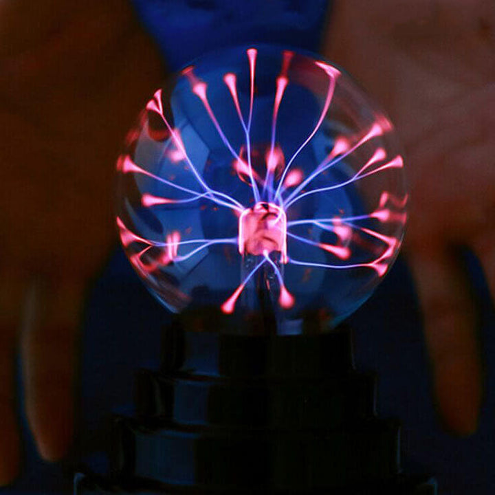 Magiczna elektrostatyczna kula jonowa lampa nocna z efektem błysku
