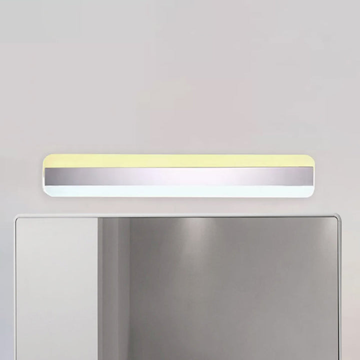 Lustro kosmetyczne o szerokości 31,5"/39"/47" nowoczesne akrylowe światło LED do łazienki nad lustrem z reflektorem