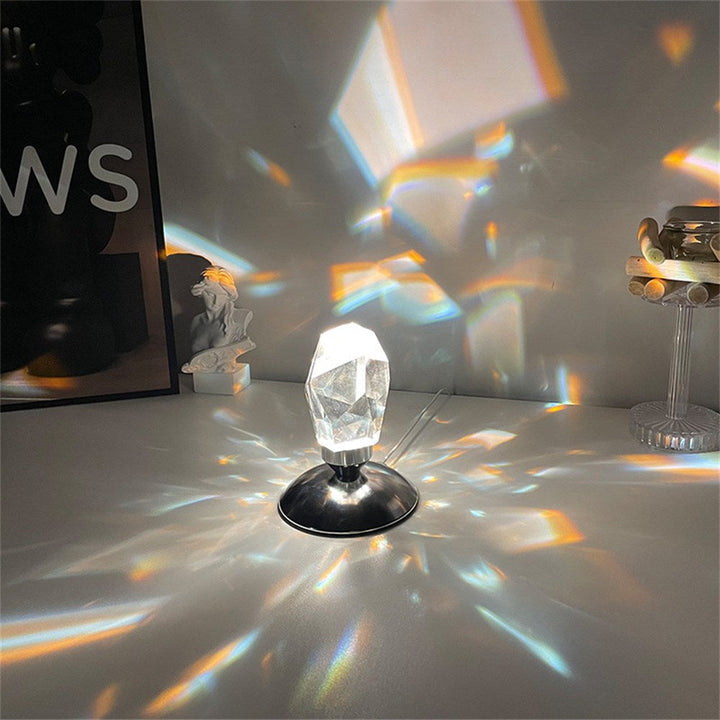 Lampa nocna Kryształowa