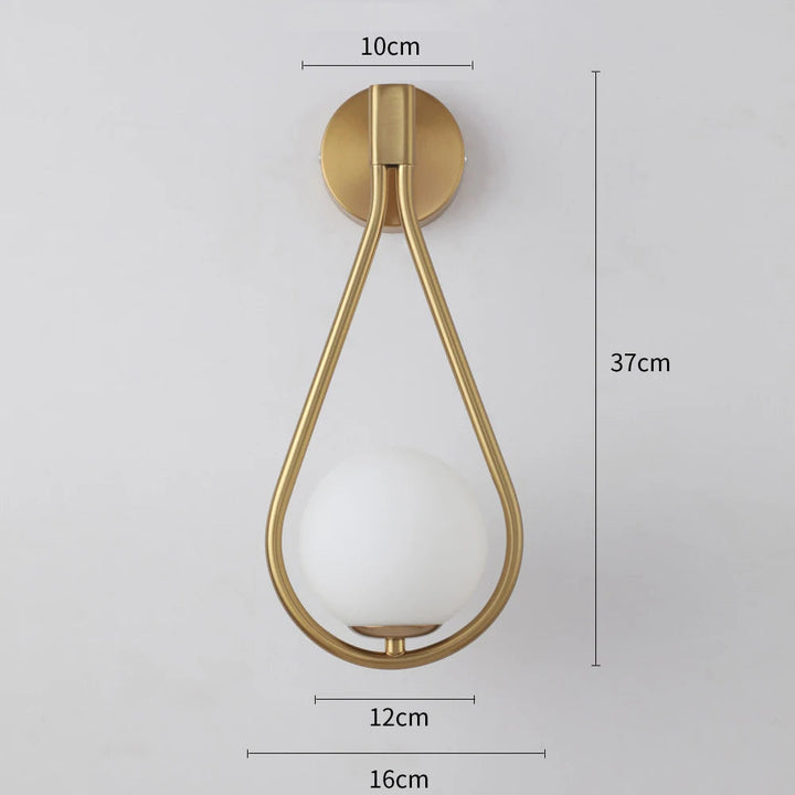 Lampa ścienna - Lampa z połowy wieku