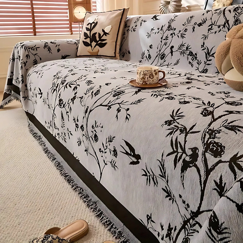 Elegancka narzuta na sofę Ormel Chenille