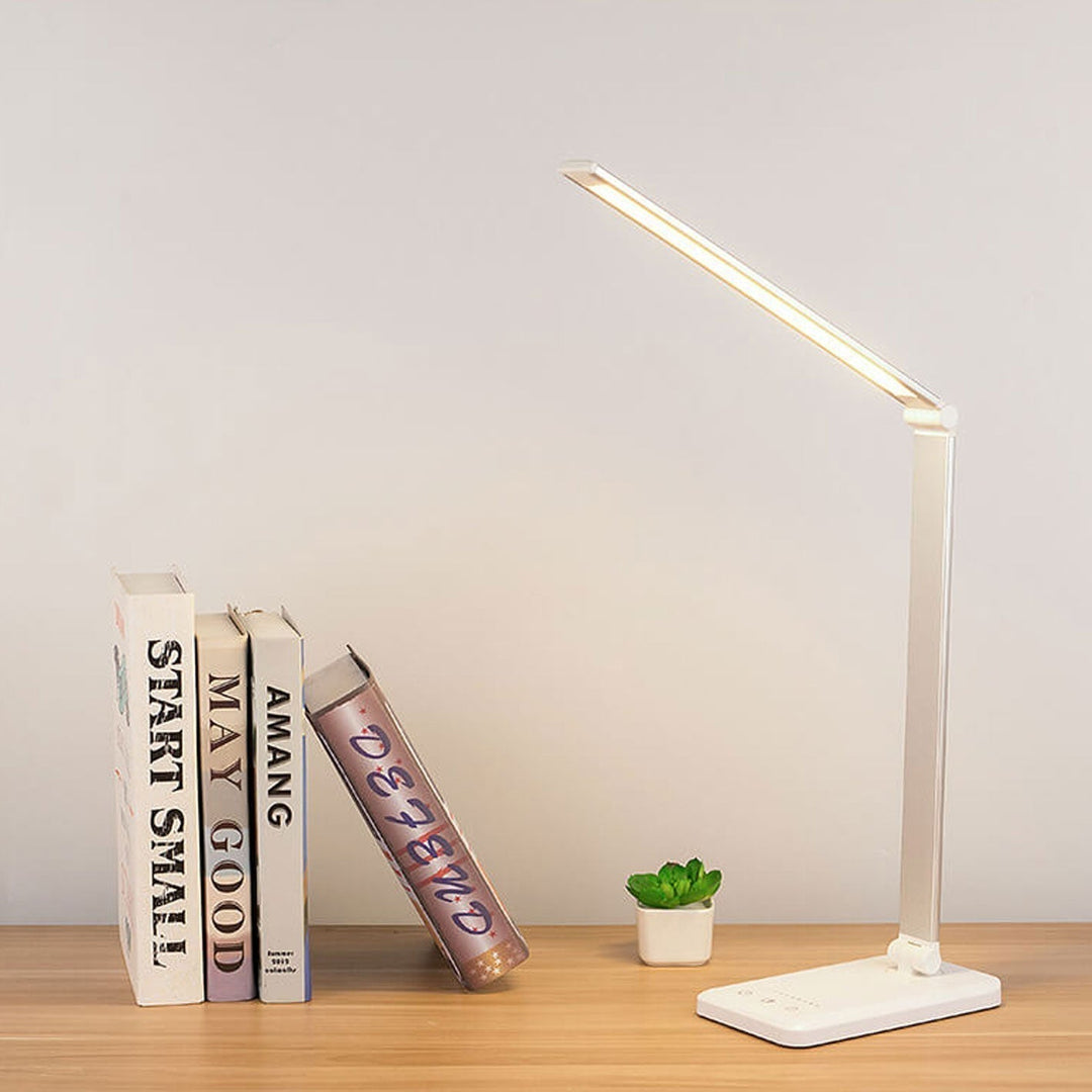 Nordycka Kreatywna Składana Dotykowa Dimmowalna Lampa Biurkowa LED