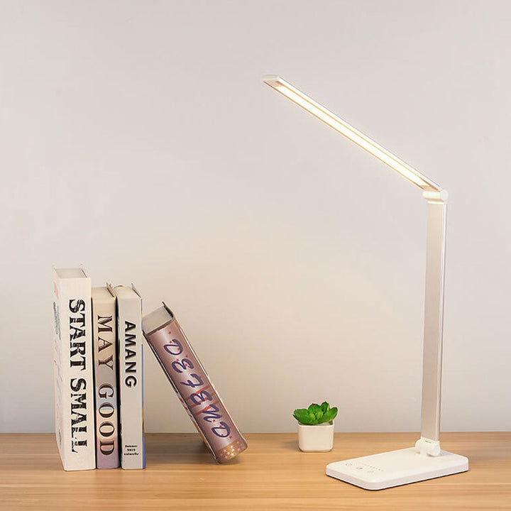 Nordycka Kreatywna Składana Dotykowa Dimmowalna Lampa Biurkowa LED