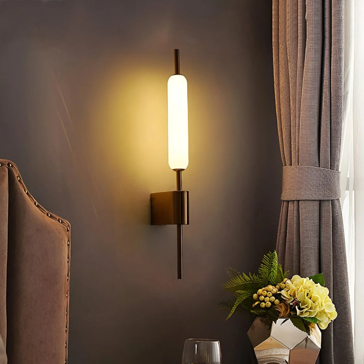 HelenaGlow – Złota Lampa Ścienna LED