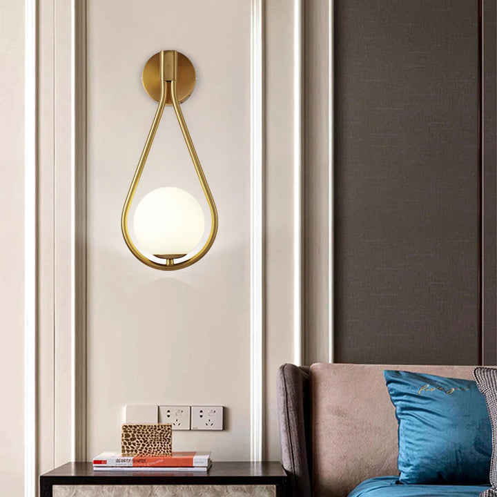 Lampa ścienna - Lampa z połowy wieku