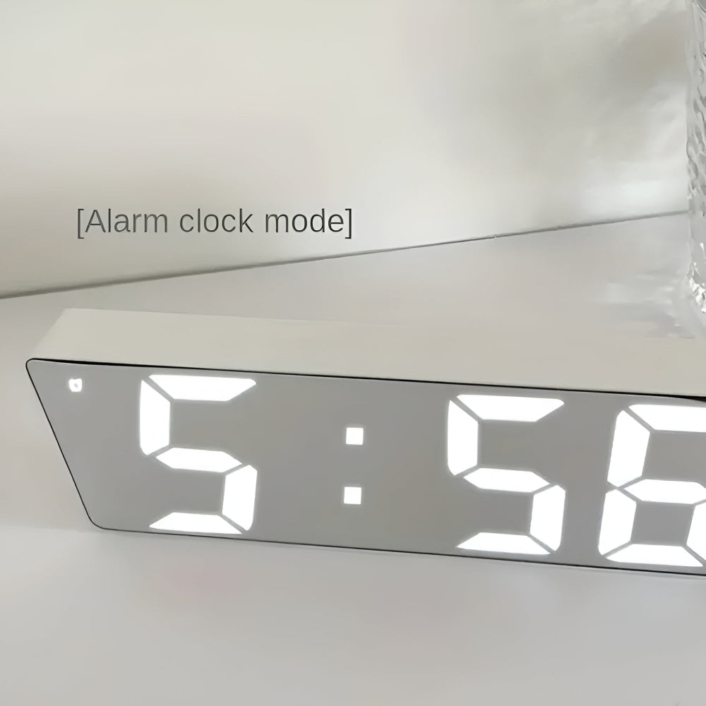 Cyfrowy Budzik Lustrzany LED
