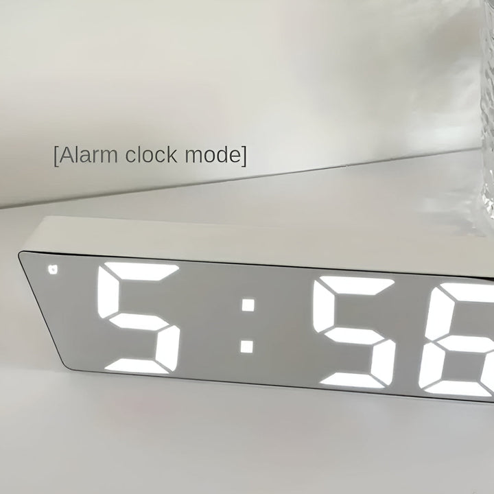 Cyfrowy Budzik Lustrzany LED