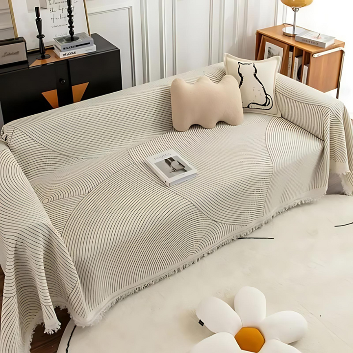 CozyCover | Pokrowiec na sofę inspirowany nordyckim stylem