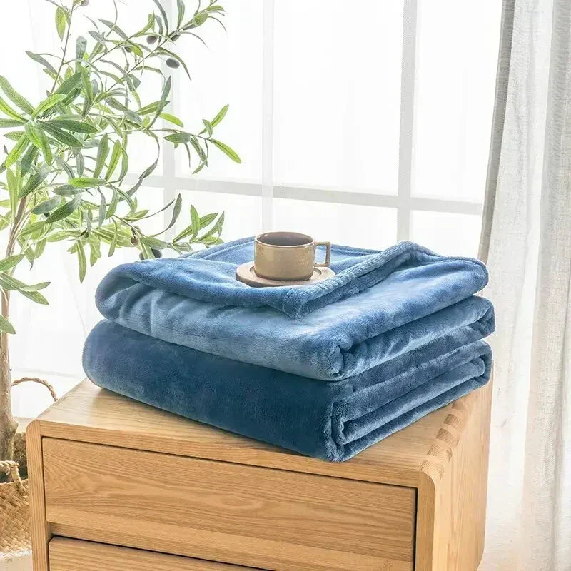 Gruba Koc Flanelowy - FlannelWarm