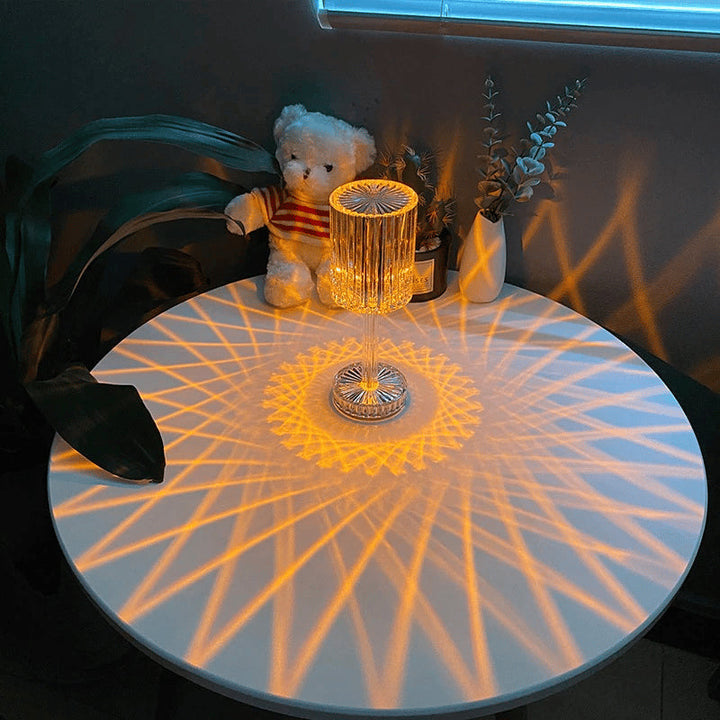 Lampa Kryształowa Gatsby z Dotykowym Sterowaniem