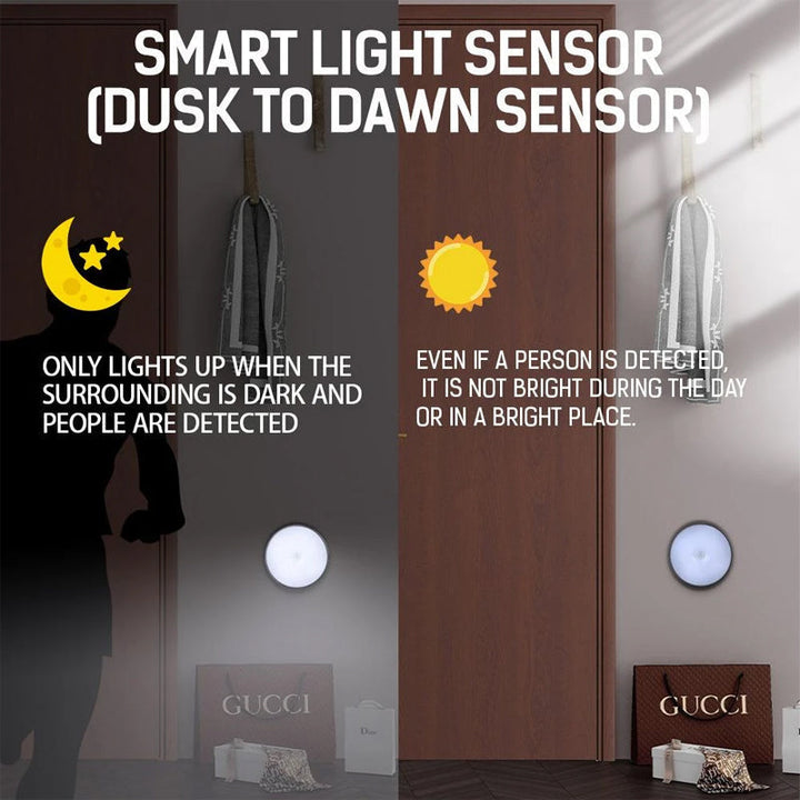 Inteligentna Ludzka Indukcyjna LED Nocna Lampa
