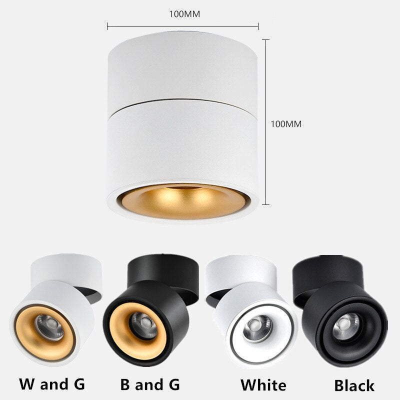 Reflektor sufitowy LED - 7W, 12W, 15W