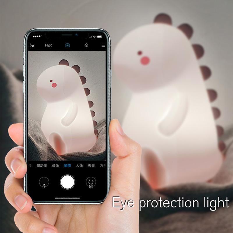 Ładowana Lampa Nocna Dinozaur