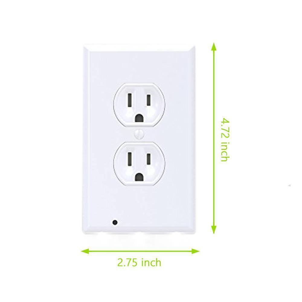 Gniazdo ścienne z podświetleniem LED