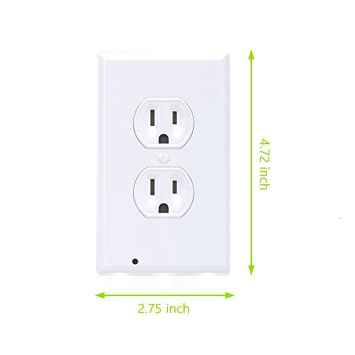 Gniazdo ścienne z podświetleniem LED