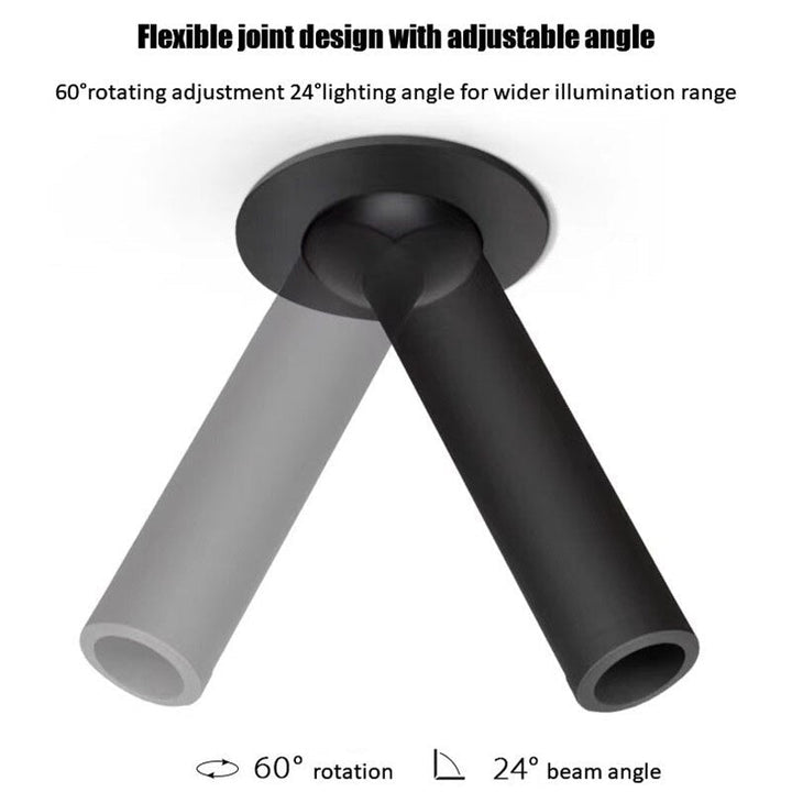 Długi Cylinder - Led - Reflektor - Lampa sufitowa