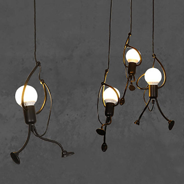 Retro Lampa Wisząca Iron Man