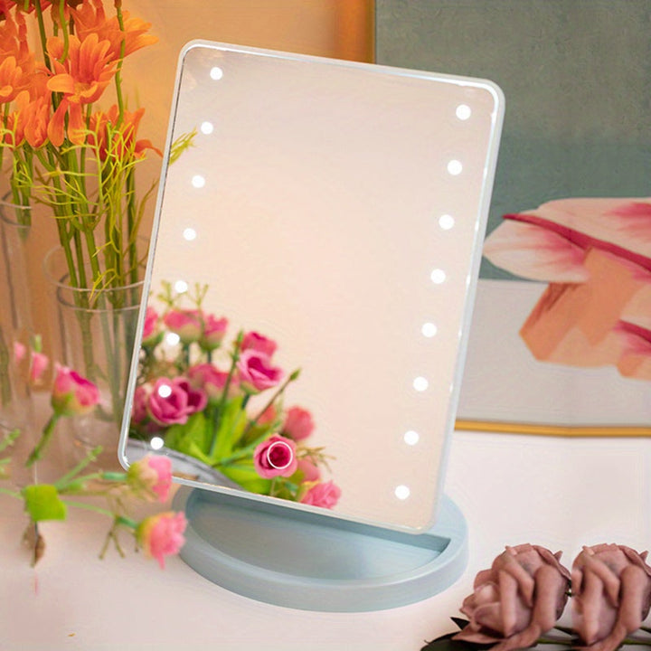 GlowMirror – Przenoś lusterko do makijażu z oświetleniem LED