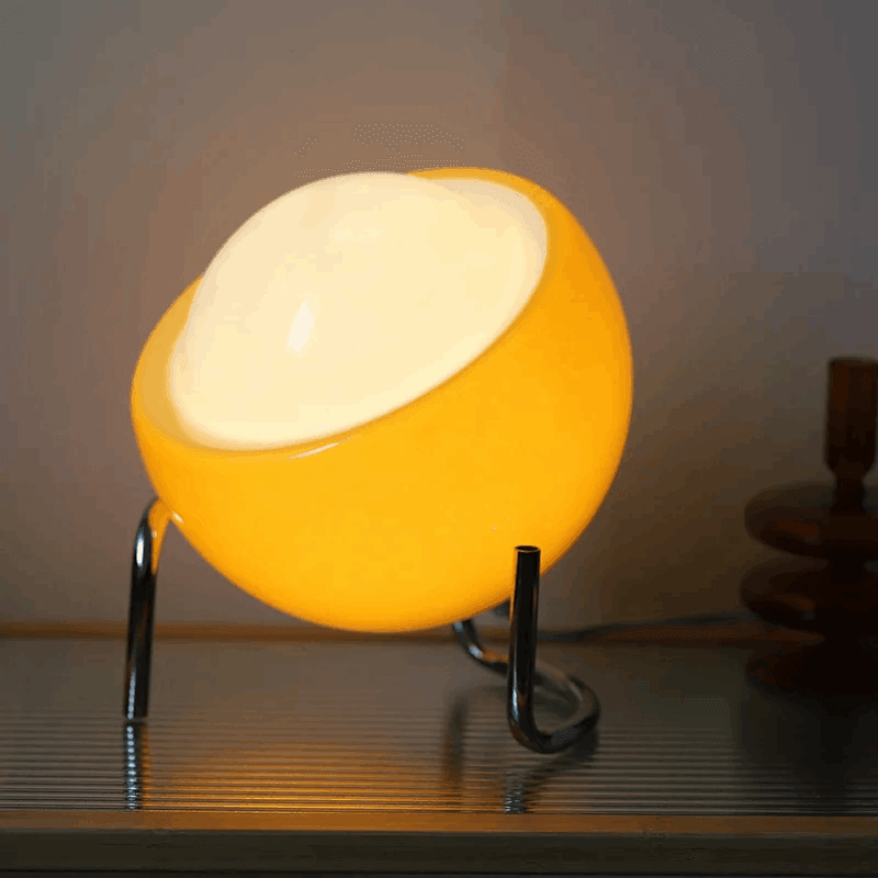 Nordycka Lampa - Unikalna Retro Lampa Biurkowa
