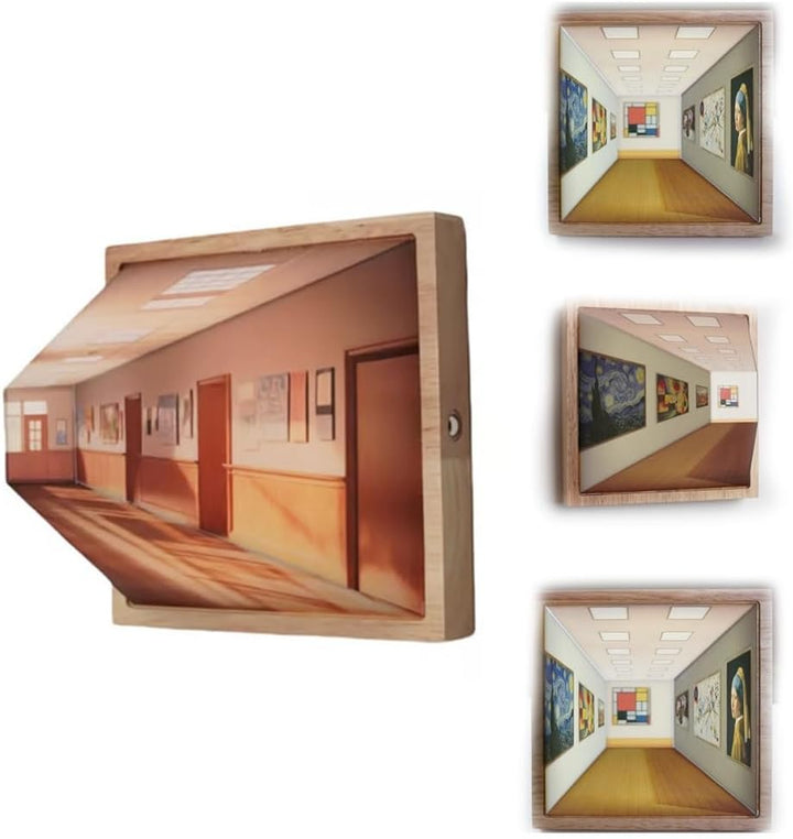 3D Efekt Wizualny LED Nocna Lampa