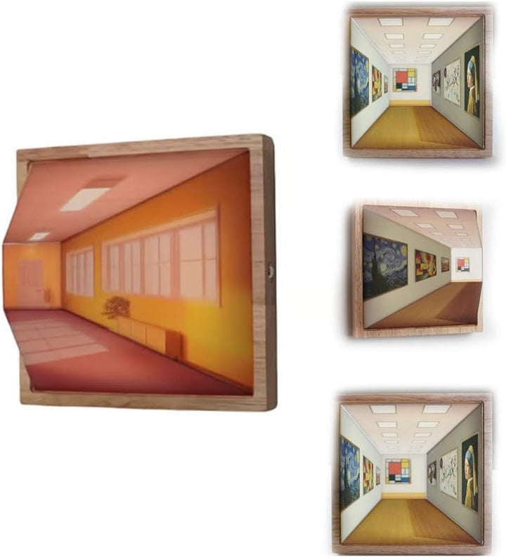 3D Efekt Wizualny LED Nocna Lampa
