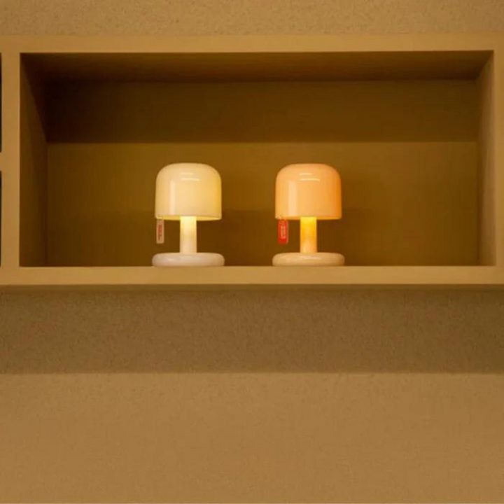 Kompaktowa Lampa Słoneczna USB – Spokojne Oświetlenie Ambientowe Dla Każdego Pomieszczenia