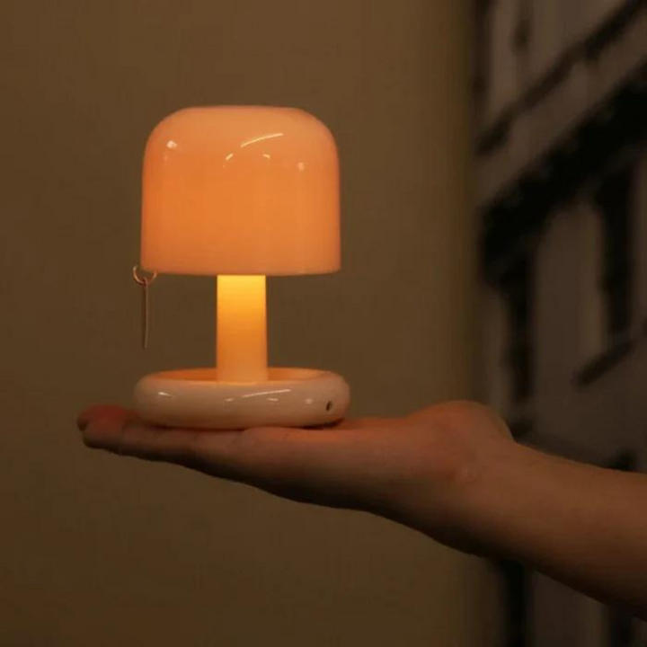 Kompaktowa Lampa Słoneczna USB – Spokojne Oświetlenie Ambientowe Dla Każdego Pomieszczenia