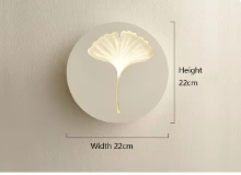 Nowoczesna minimalistyczna lampa ścienna LED