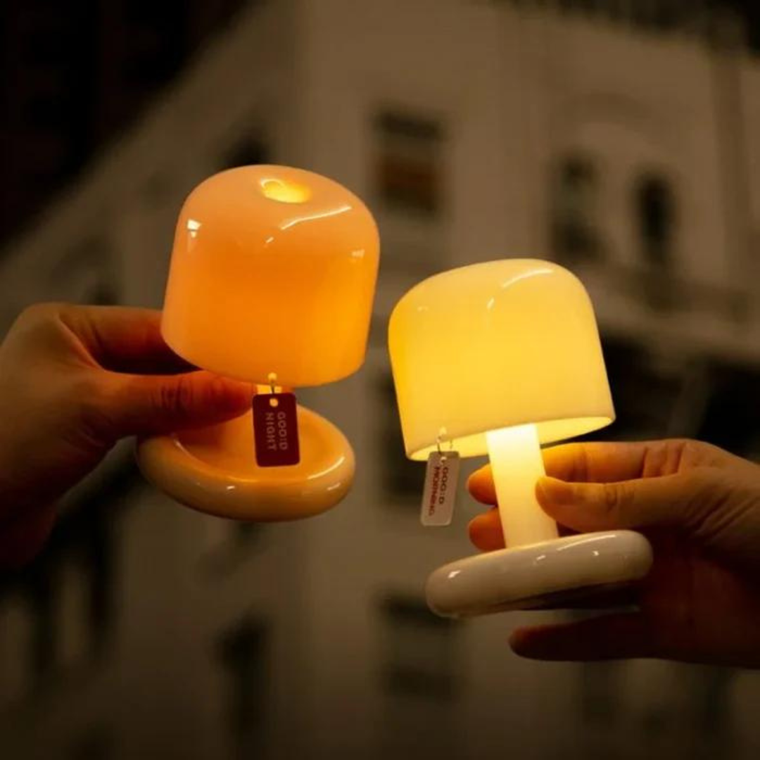 Kompaktowa Lampa Słoneczna USB – Spokojne Oświetlenie Ambientowe Dla Każdego Pomieszczenia