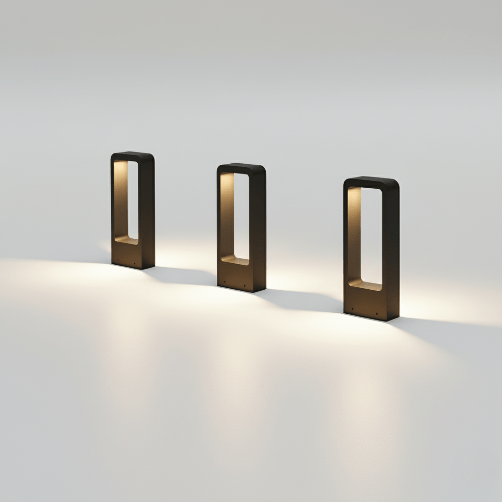 Harmonijna Lampa Podłogowa do Użytku Zewnętrznego