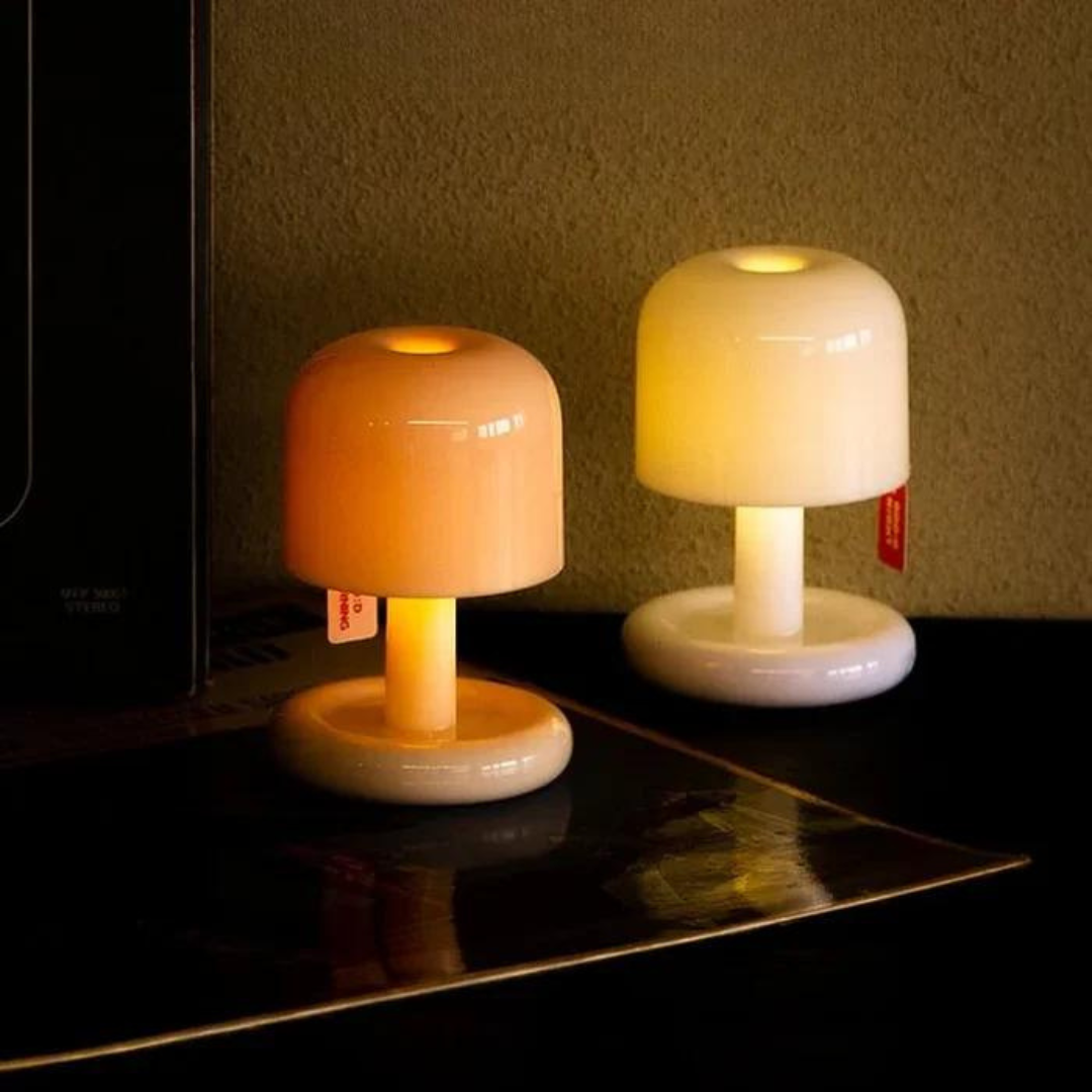 Kompaktowa Lampa Słoneczna USB – Spokojne Oświetlenie Ambientowe Dla Każdego Pomieszczenia