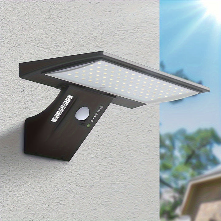 SmartSolar - Solarna lampa LED na zewnątrz z czujnikiem ruchu - dożywotnia darmowa energia świetlna