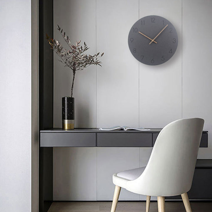 Nordycki Minimalistyczny Prosty Zegar Ścienny 29cm