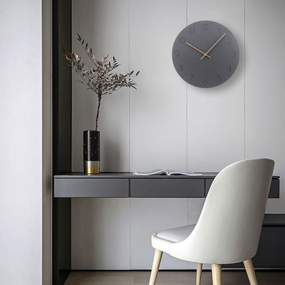 Nordycki Spokój - Minimalistyczny Zegar Ścienny 29 cm