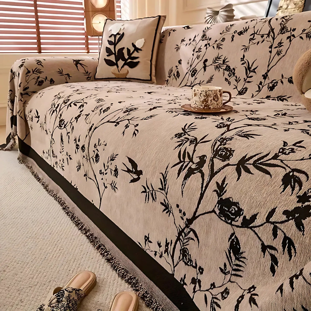 Elegancka narzuta na sofę Ormel Chenille