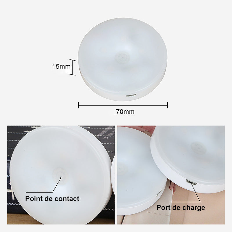 Lampa nocna dotykowa do noszenia |