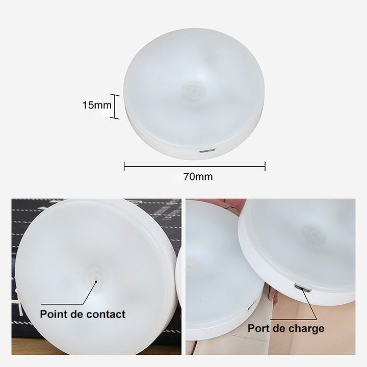 Lampa nocna dotykowa do noszenia |