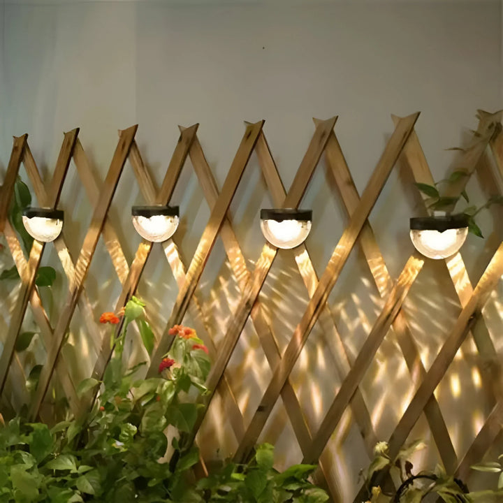 LumiWall – Słoneczna Lampa Ogrodowa na Ścianę