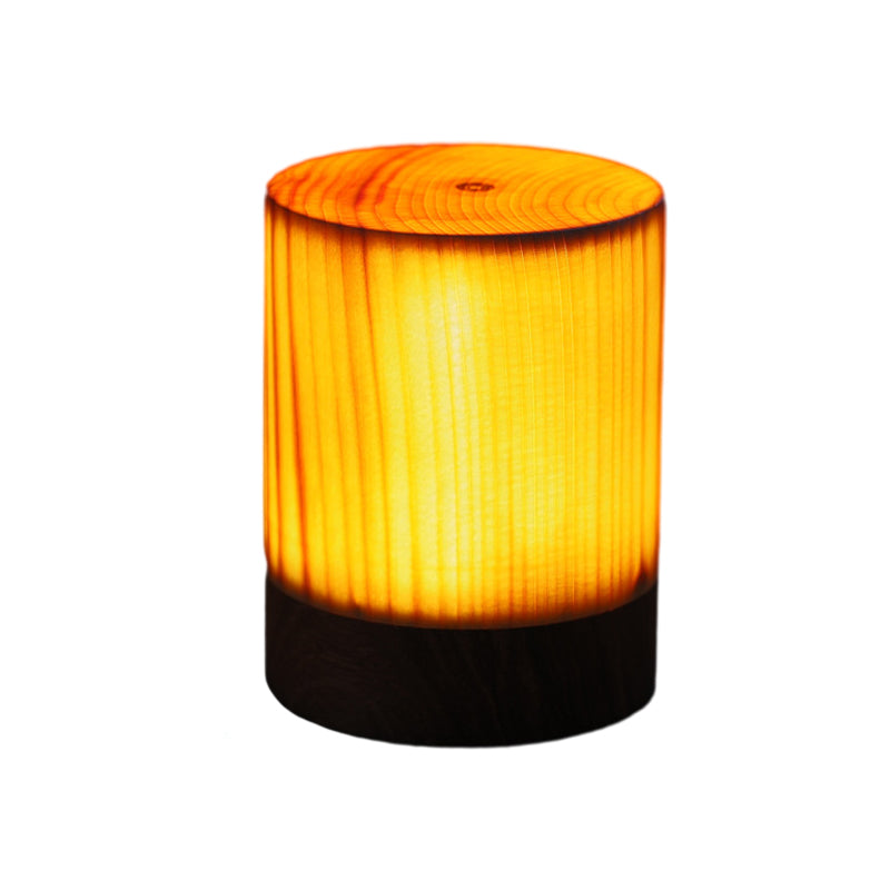 LumiWood – Lampa stołowa LED z baterią i dotykowym sterowaniem