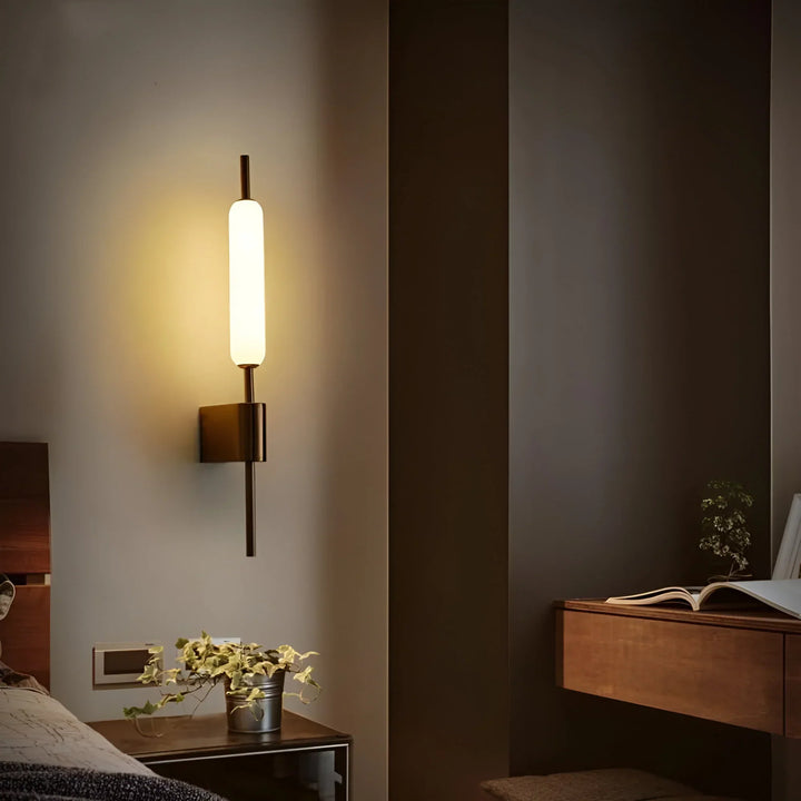 HelenaGlow – Złota Lampa Ścienna LED