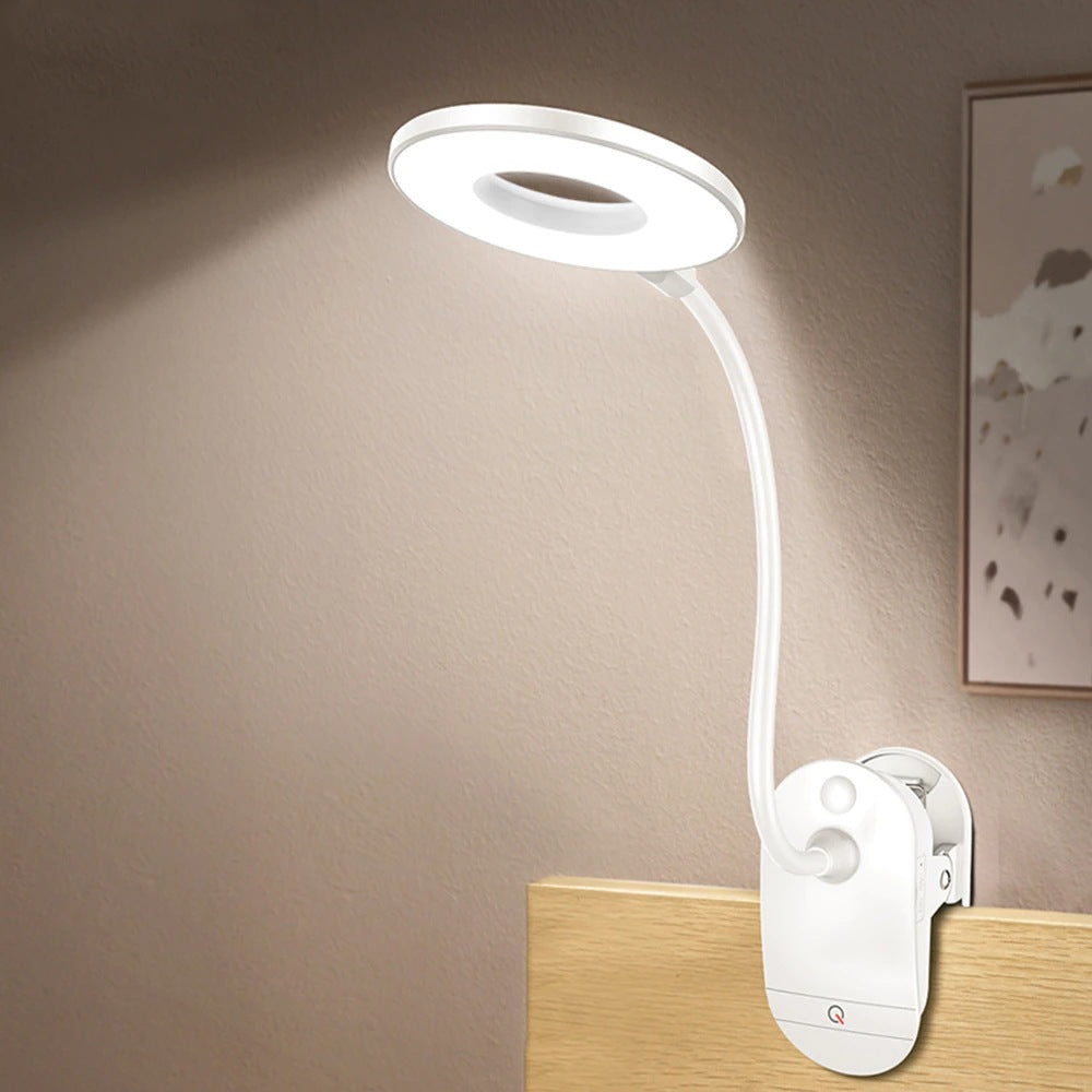 Bezprzewodowa lampa nocna na klips