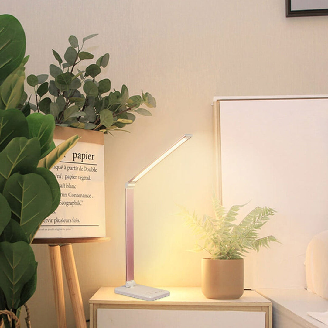 Nordycka Kreatywna Składana Dotykowa Dimmowalna Lampa Biurkowa LED