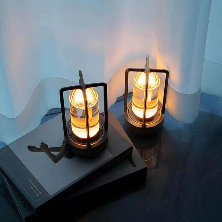 Luksusowa i Elegancka Bezprzewodowa Lampa Stołowa | AuraLux