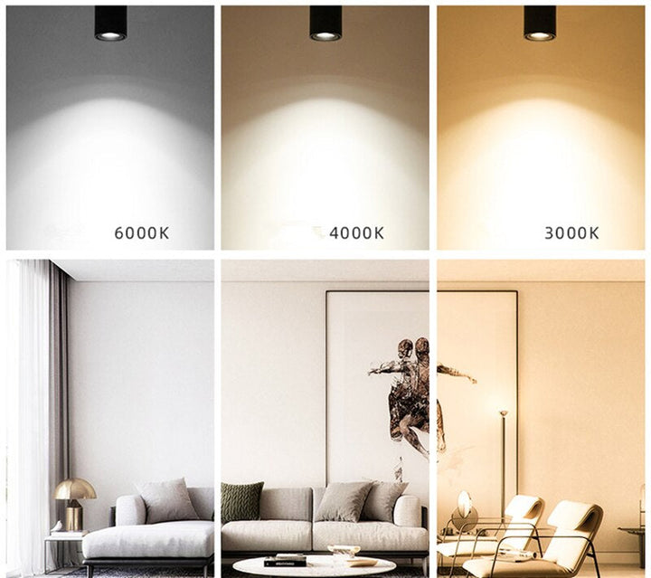 Reflektor sufitowy LED - 7W, 12W, 15W