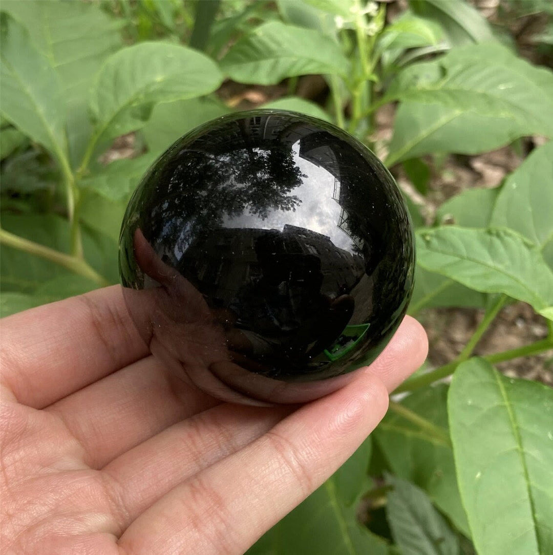 Dekoracja Kuli Kryształowej Obsidianu